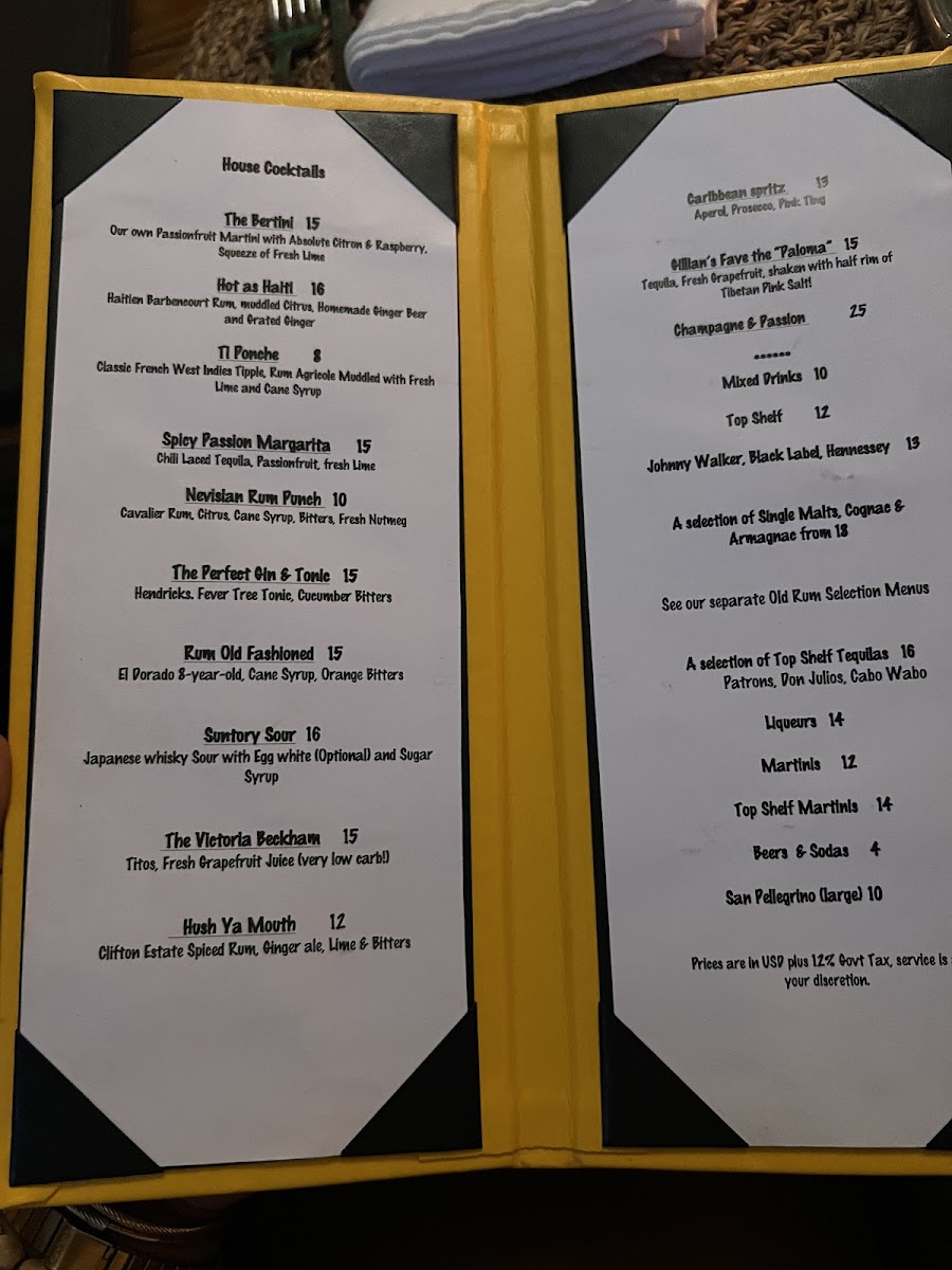 Bananas Restaurant Menu Photo 2