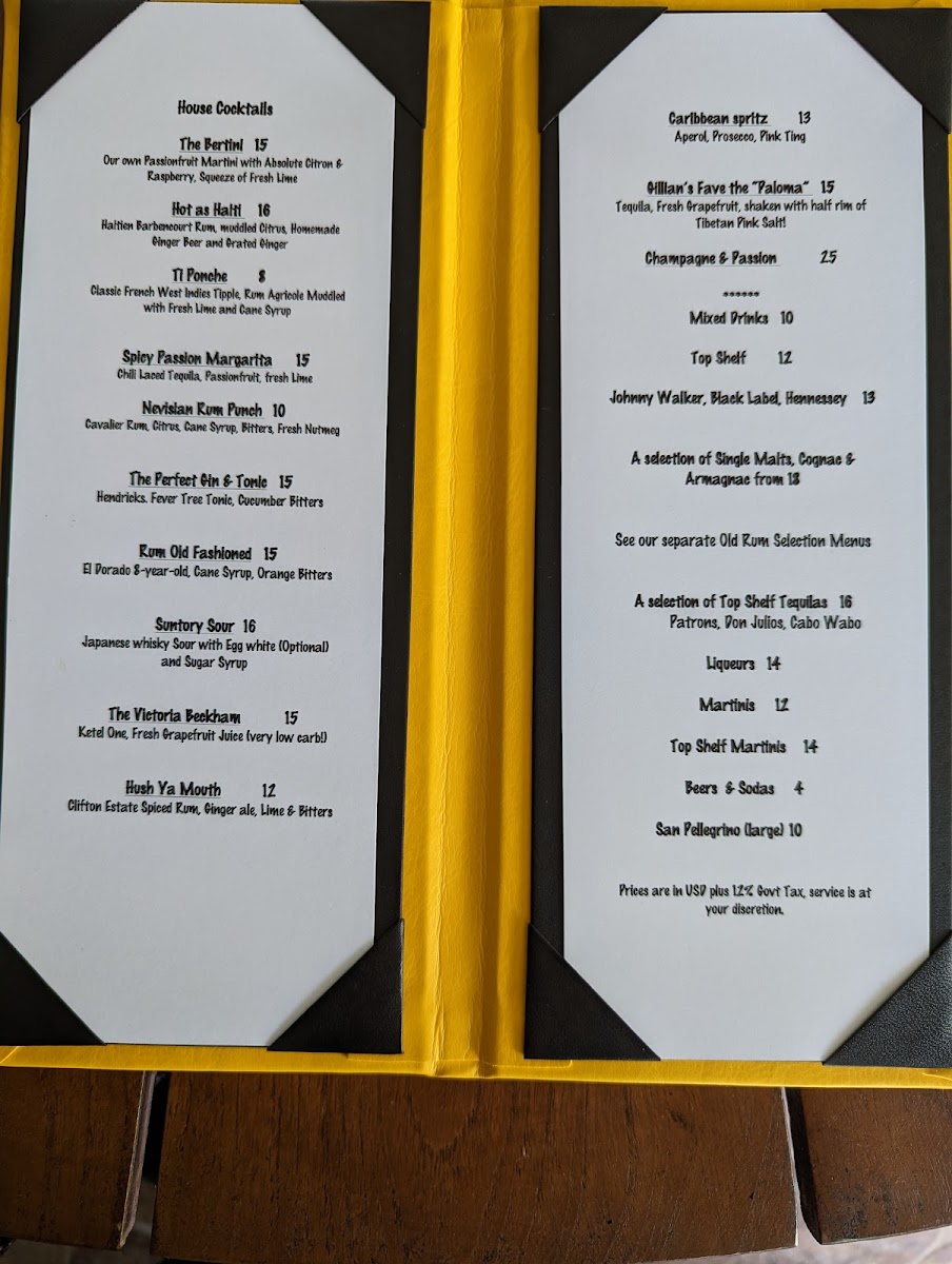 Bananas Restaurant Menu Photo 3