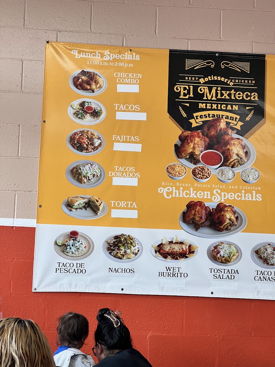 El Mixteca Restaurant Menu Photo 5