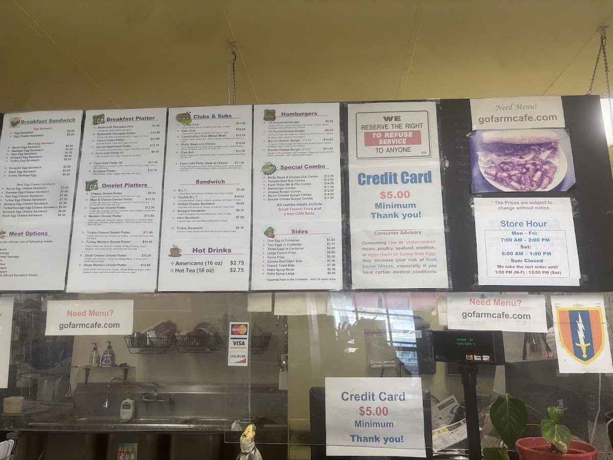 Farm Cafe Menu Photo 3