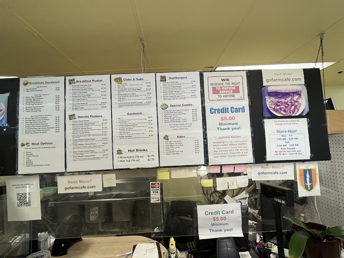 Farm Cafe Menu Photo 4