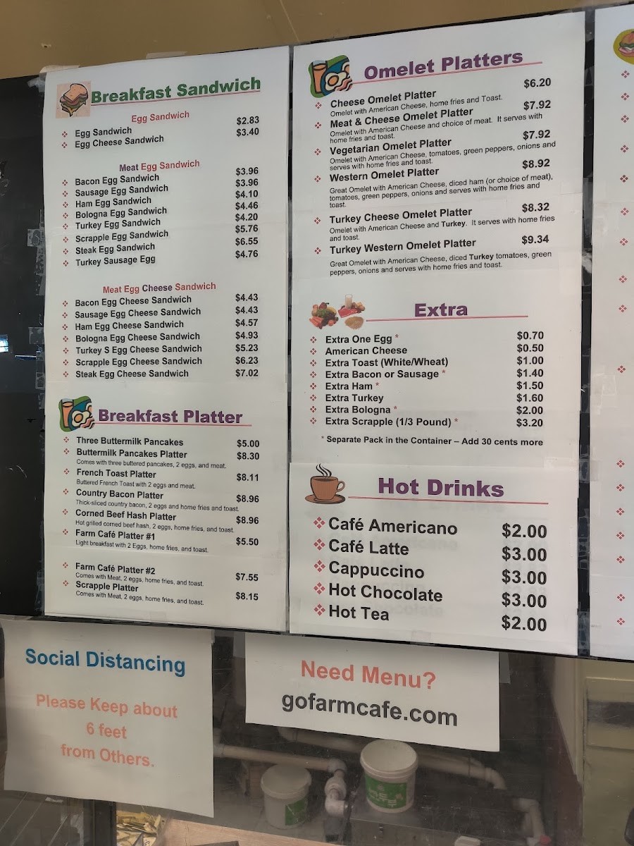 Farm Cafe Menu Photo 5