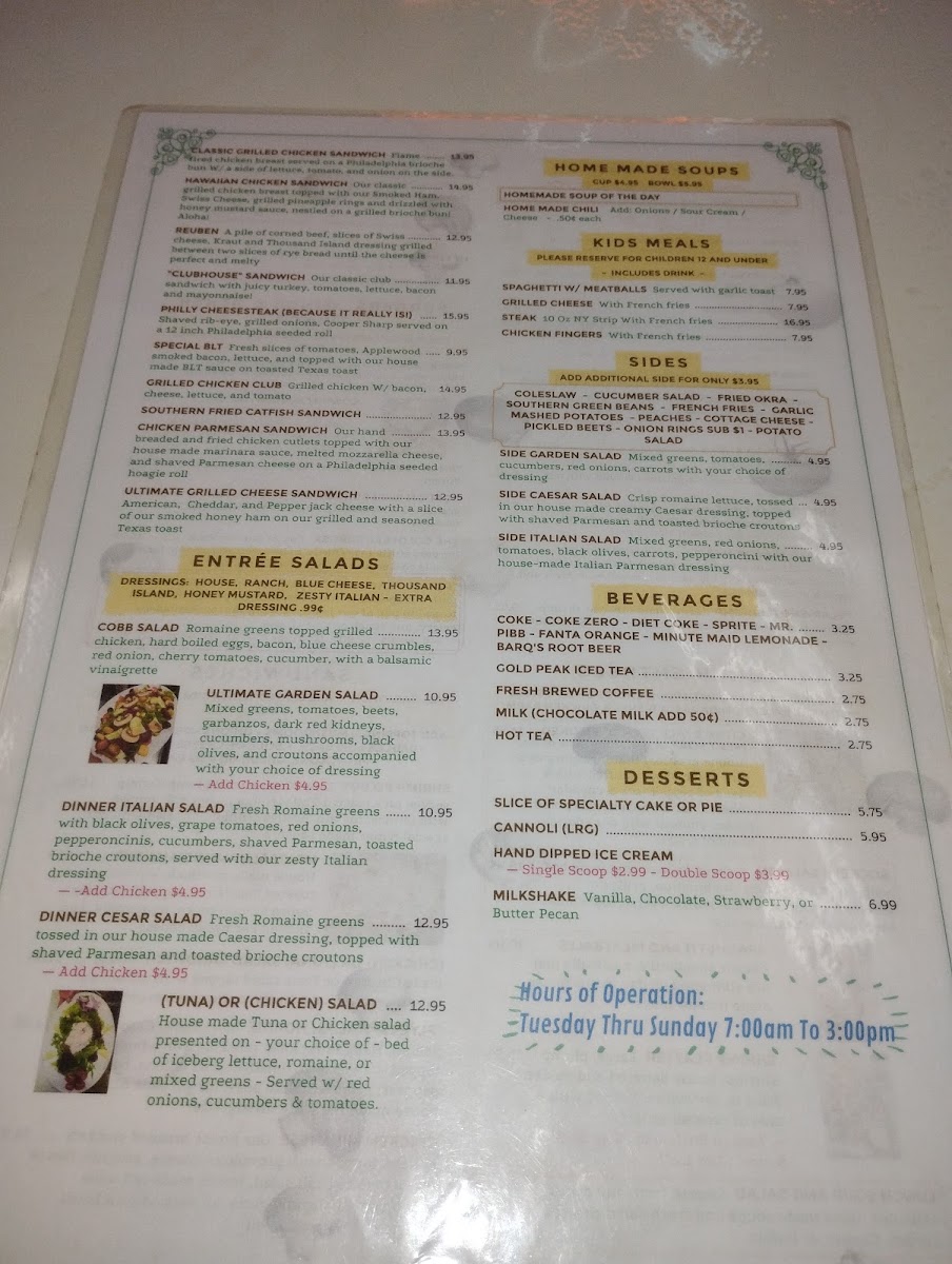 Flyers Cafe Menu Photo 5