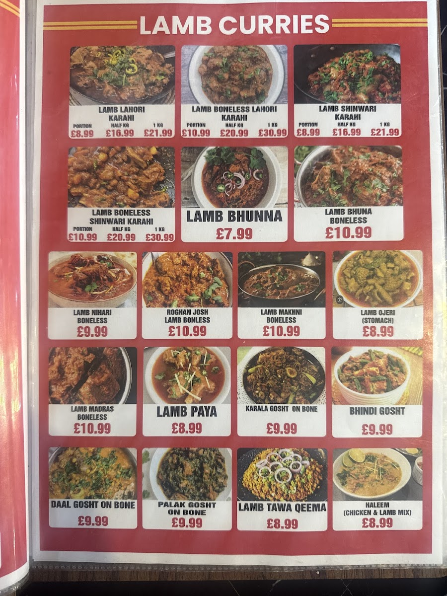 G Janab Menu Photo 1