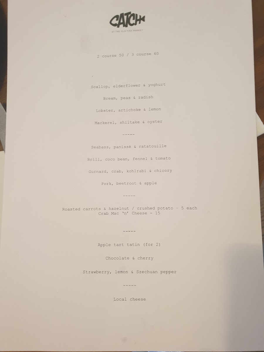Hatch On The Harbour Menu Photo 5