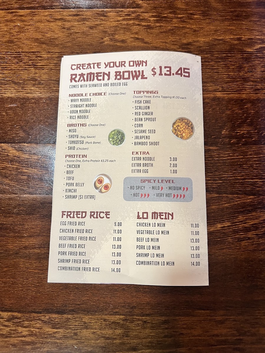 Ichiban Ramen And Sushi Menu Photo 6