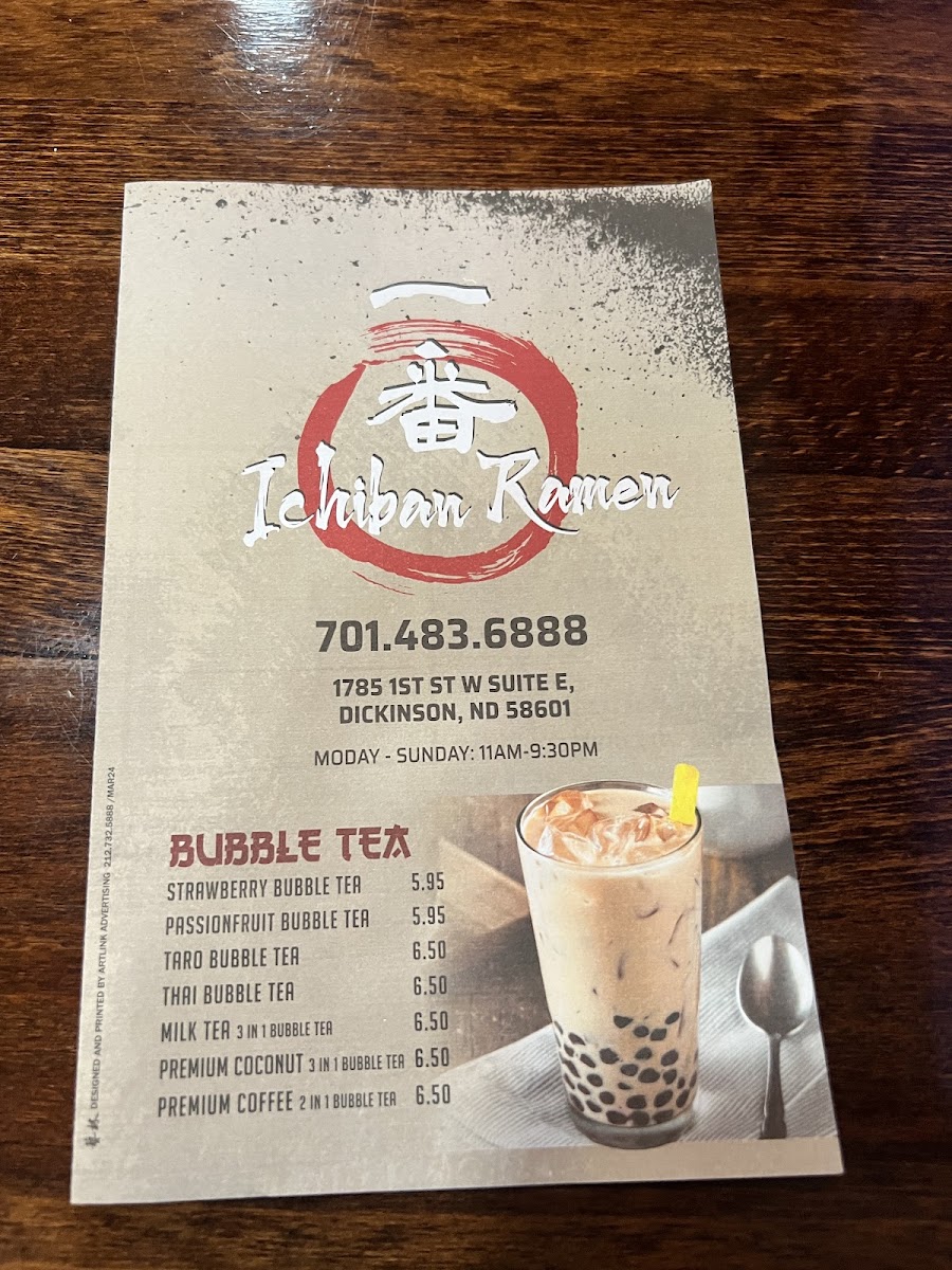 Ichiban Ramen And Sushi Menu Photo 7