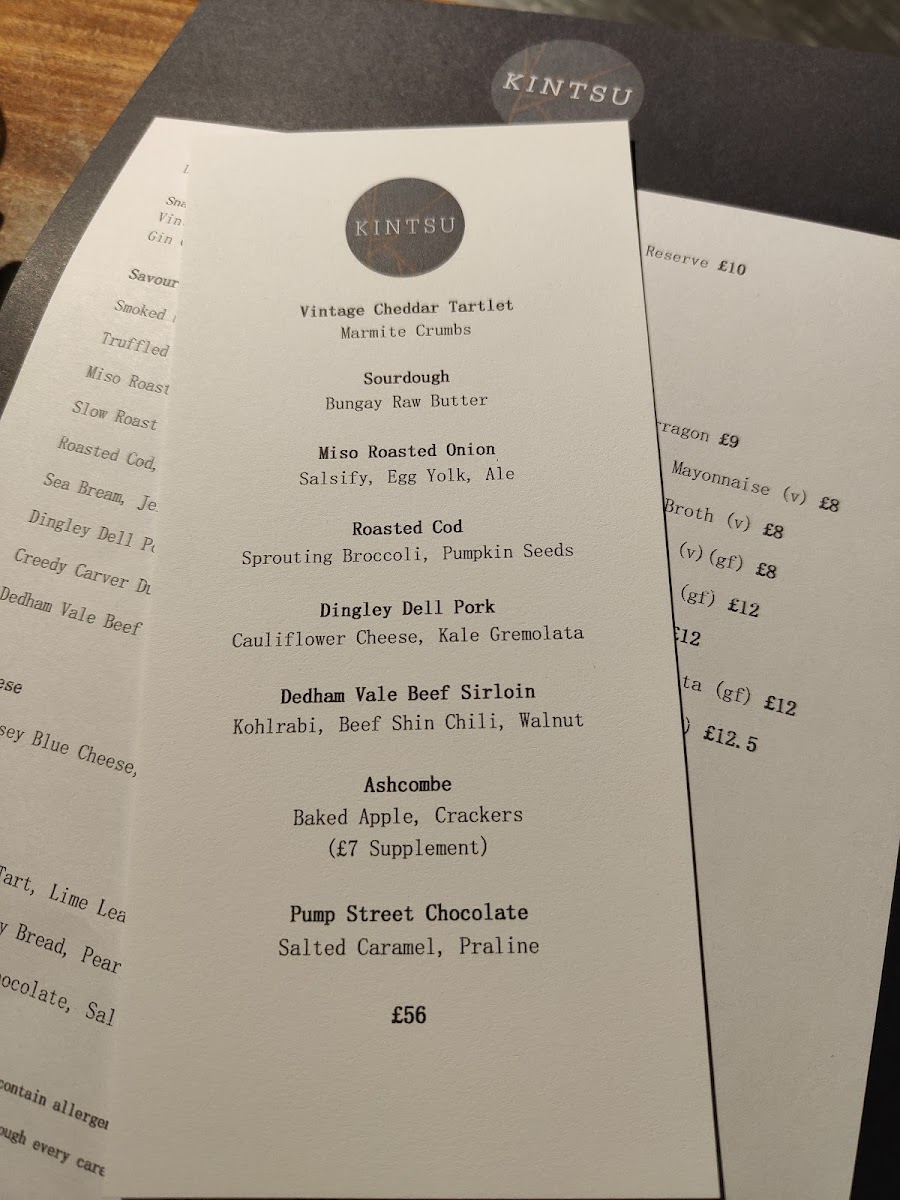 Kintsu Menu Photo 4
