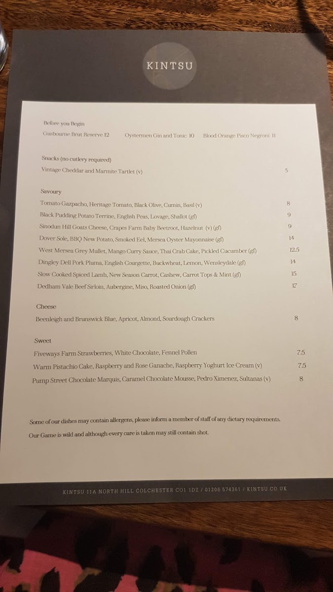 Kintsu Menu Photo 5