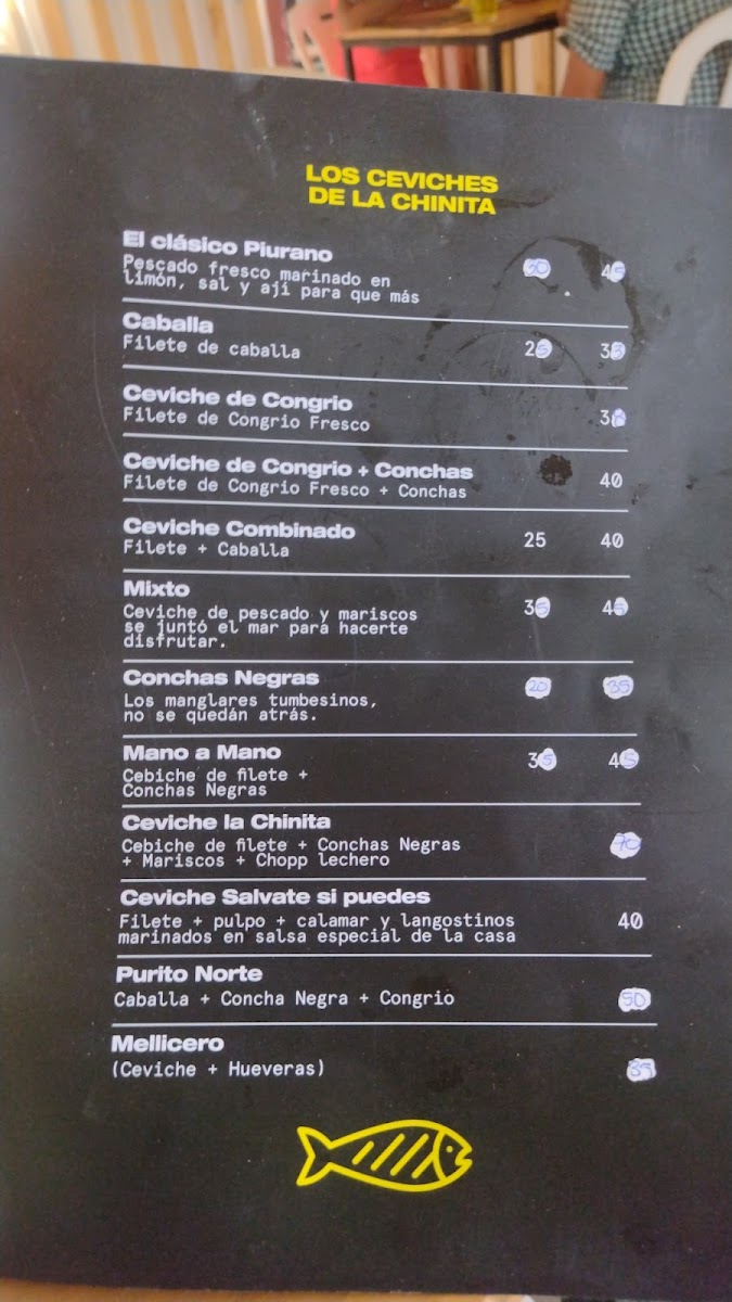 La Chinita Pescados Carnes Y Mariscos Menu Photo 4