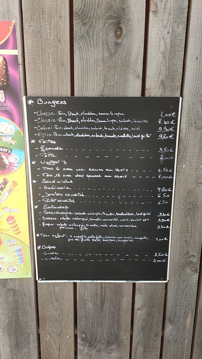 La Paillote Des 3 Lacs Menu Photo 2