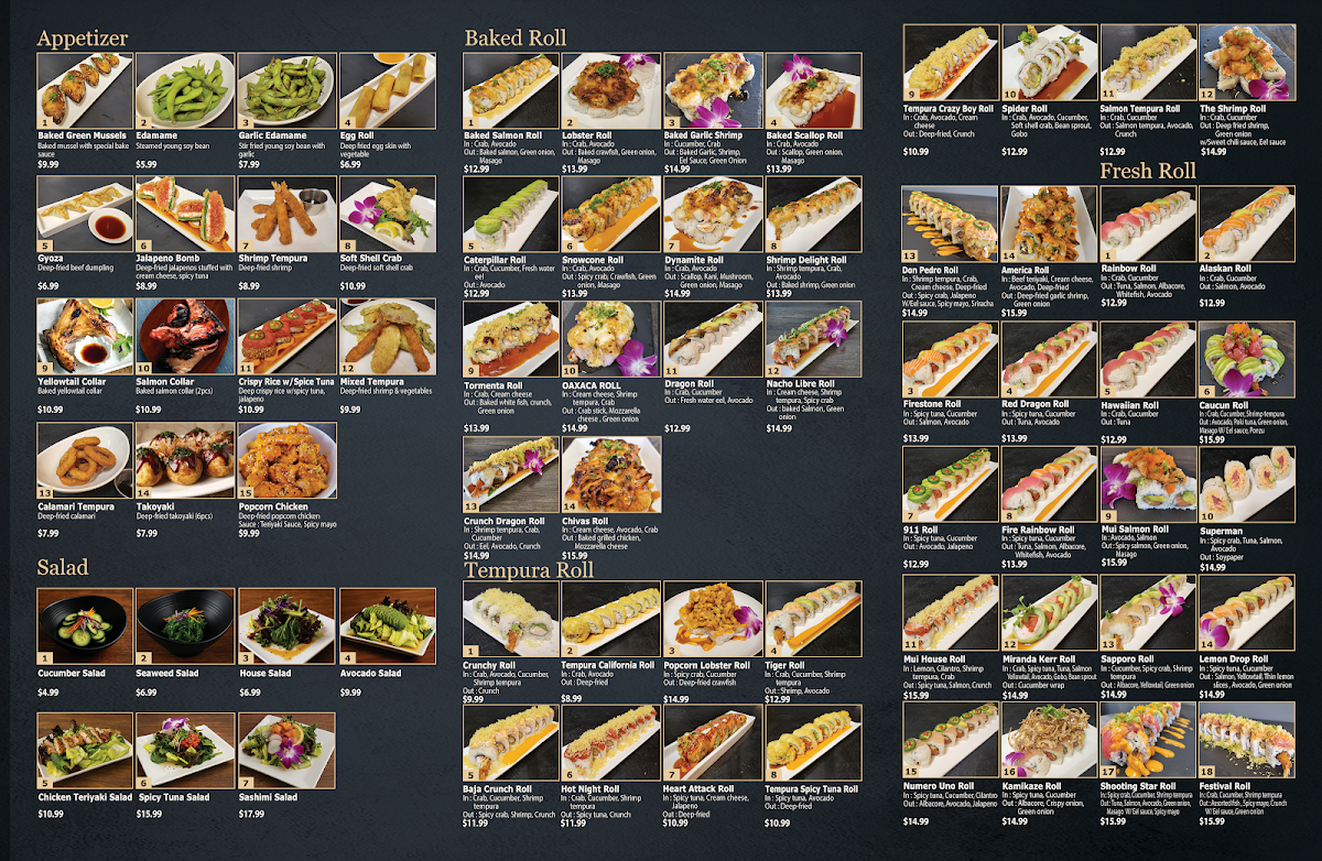 Mui Sushi Menu Photo 6