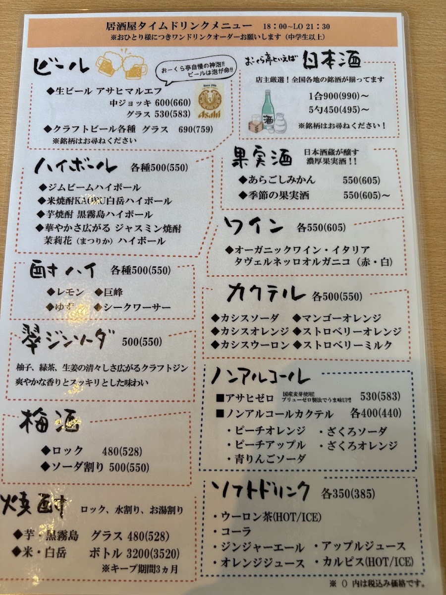 Okuratei Menu Photo 5