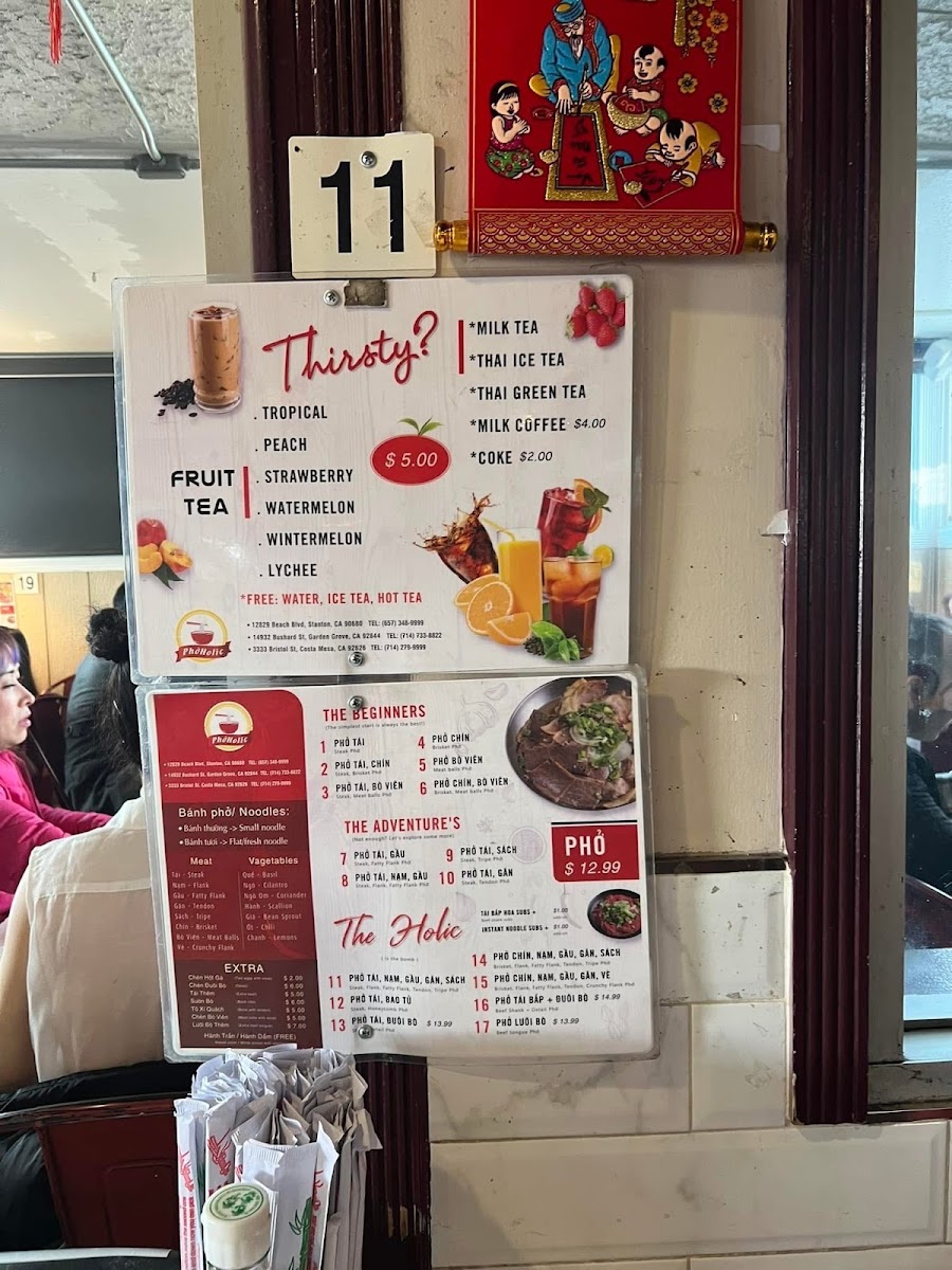 Phởholic Menu Photo 10