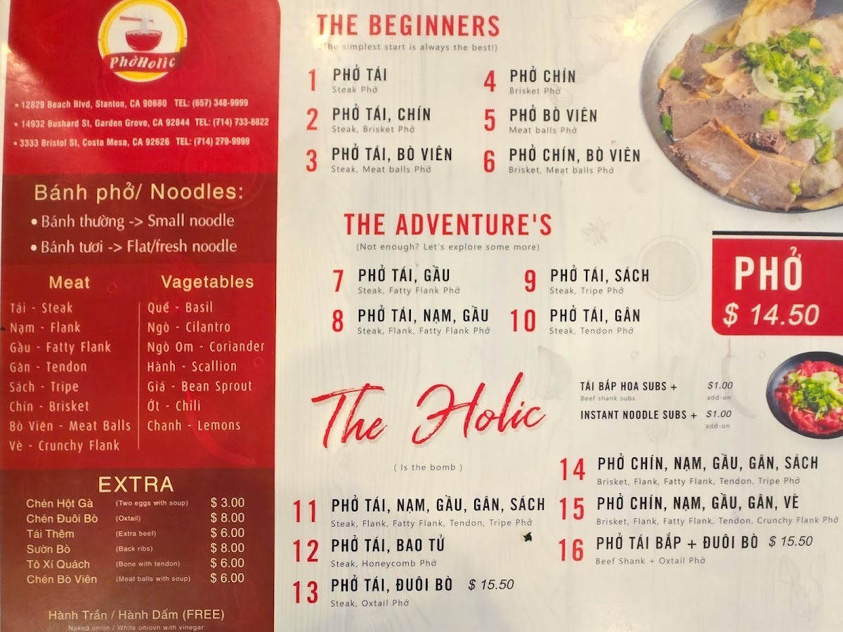 Phởholic Menu Photo 6