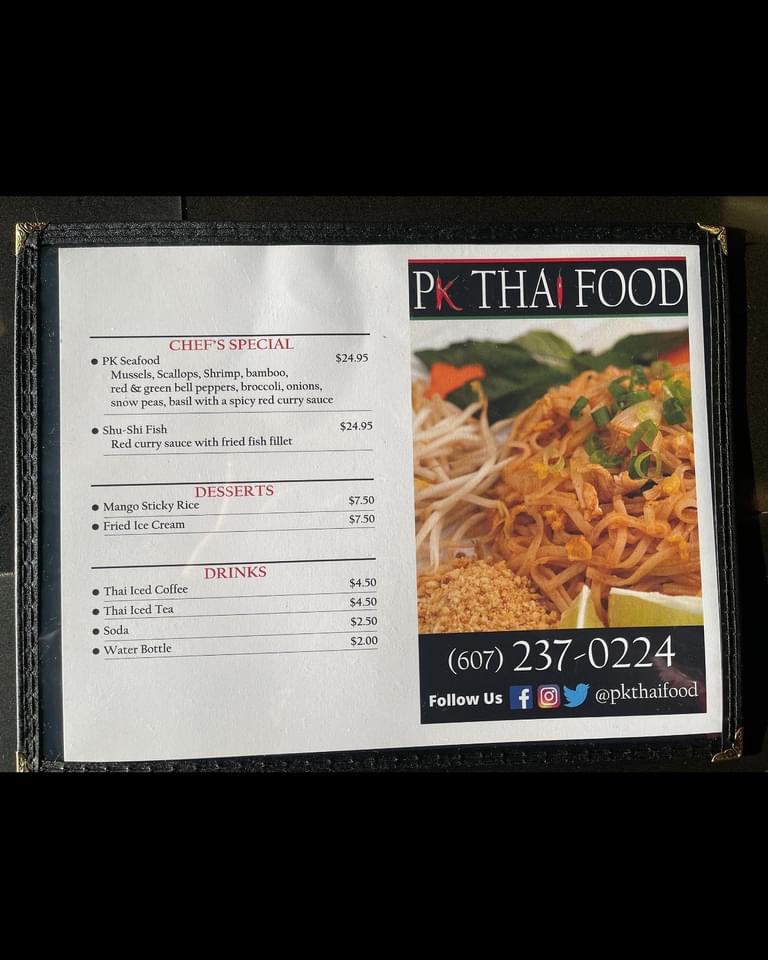 Pk Thai Food Menu Photo 6