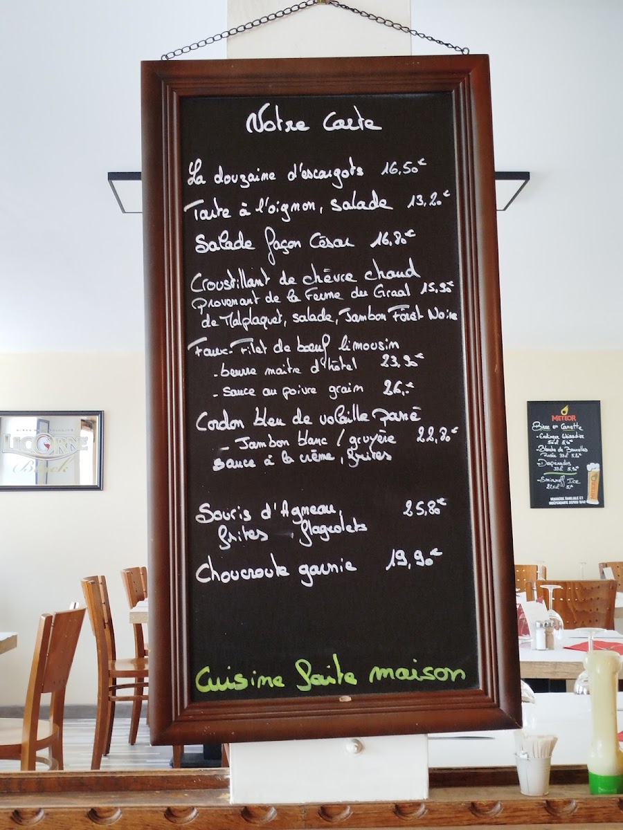 Restaurant De La Bruche Menu Photo 1