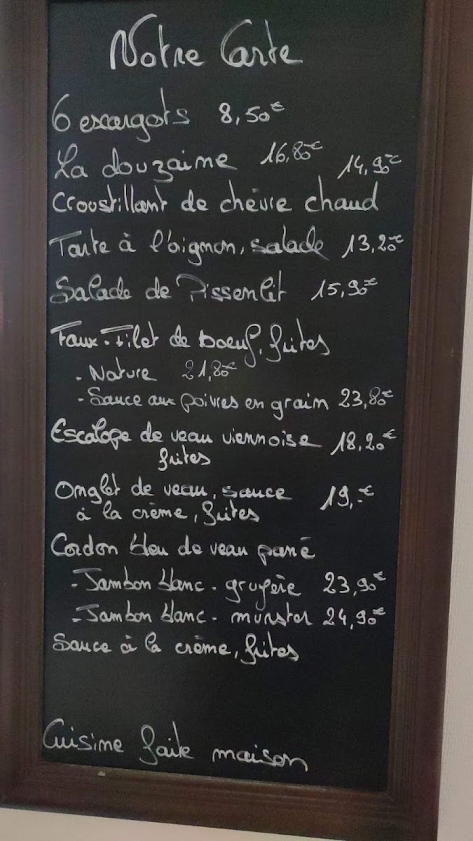 Restaurant De La Bruche Menu Photo 3