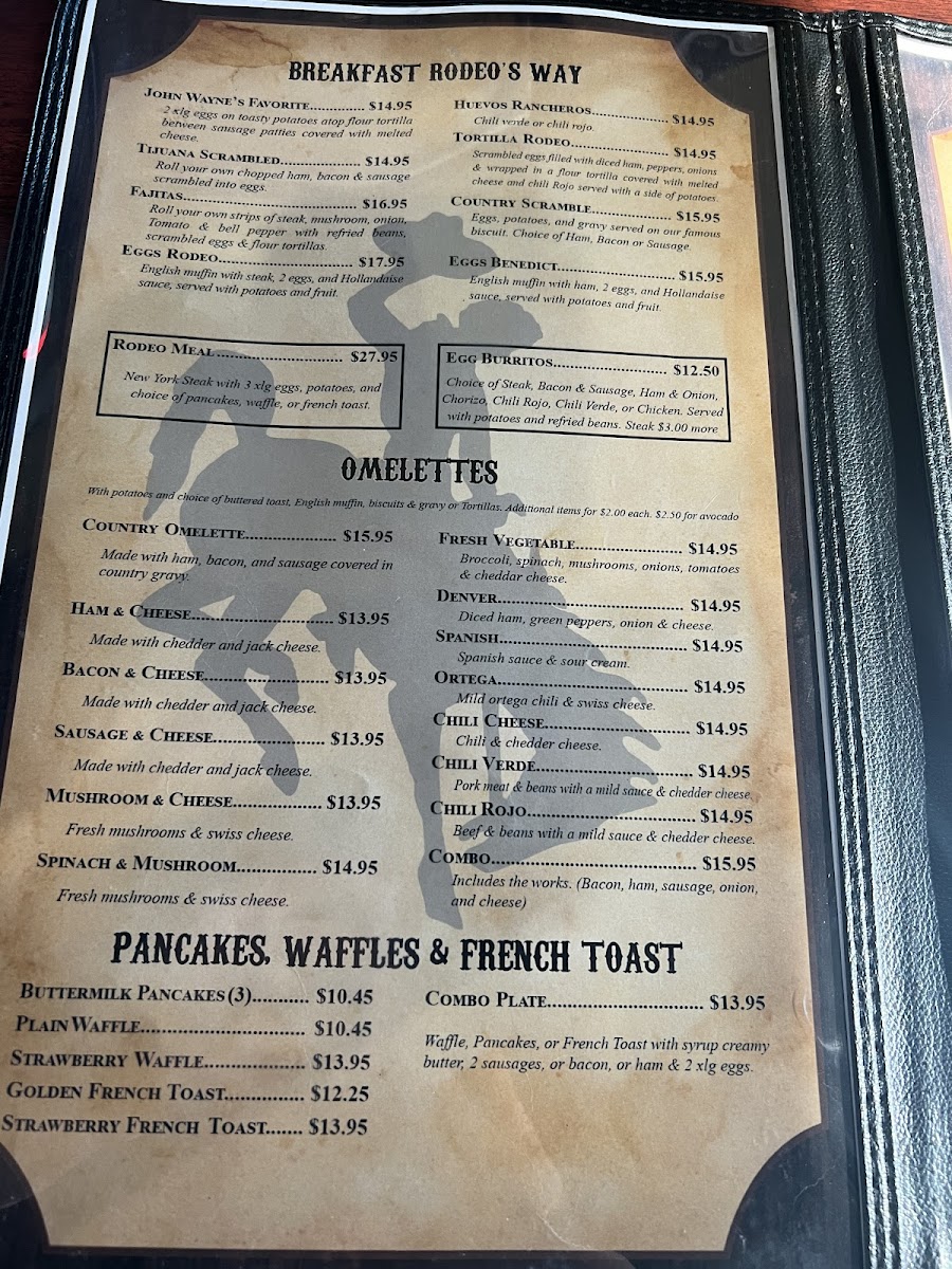 Rodeo Café Menu Photo 3