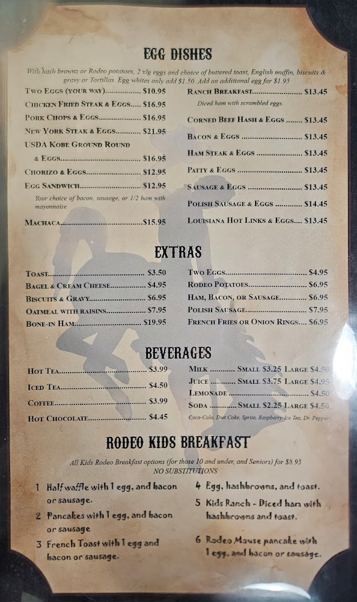 Rodeo Café Menu Photo 4