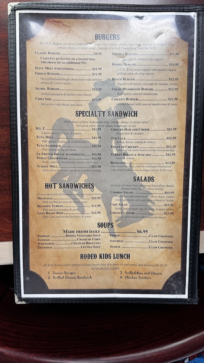 Rodeo Café Menu Photo 7