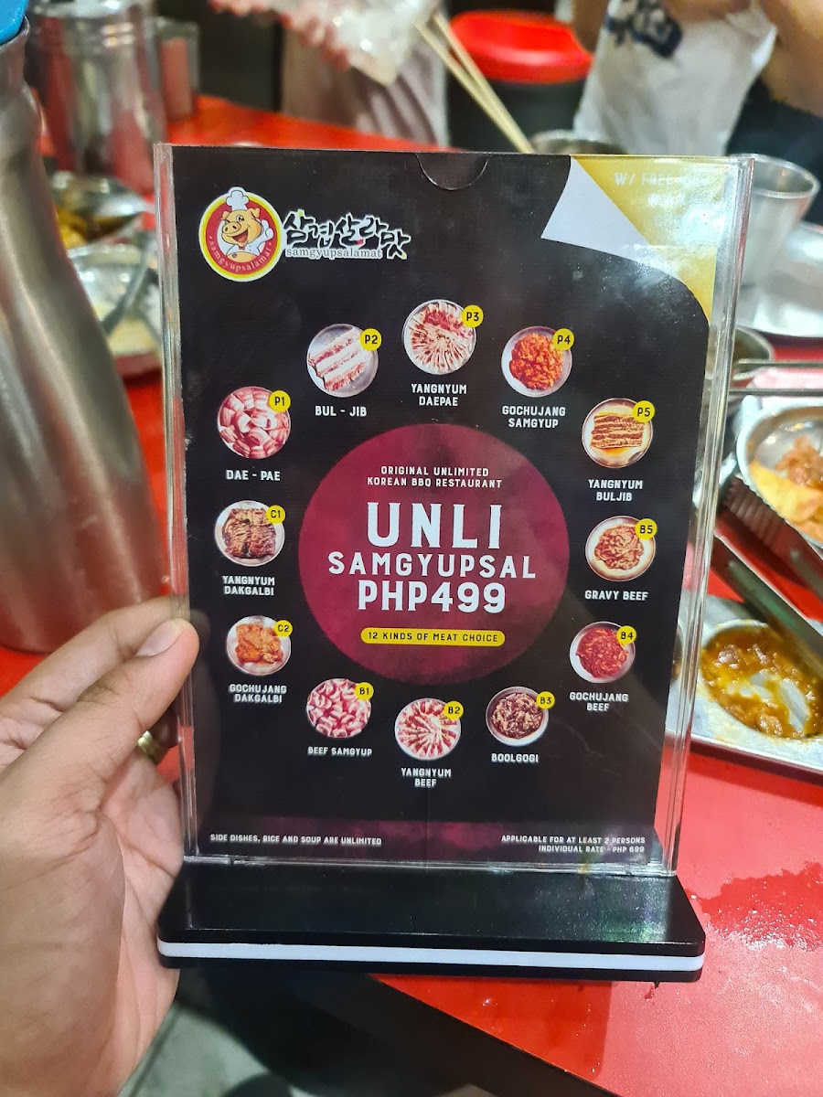 Samgyupsahl Restobar Menu Photo 4