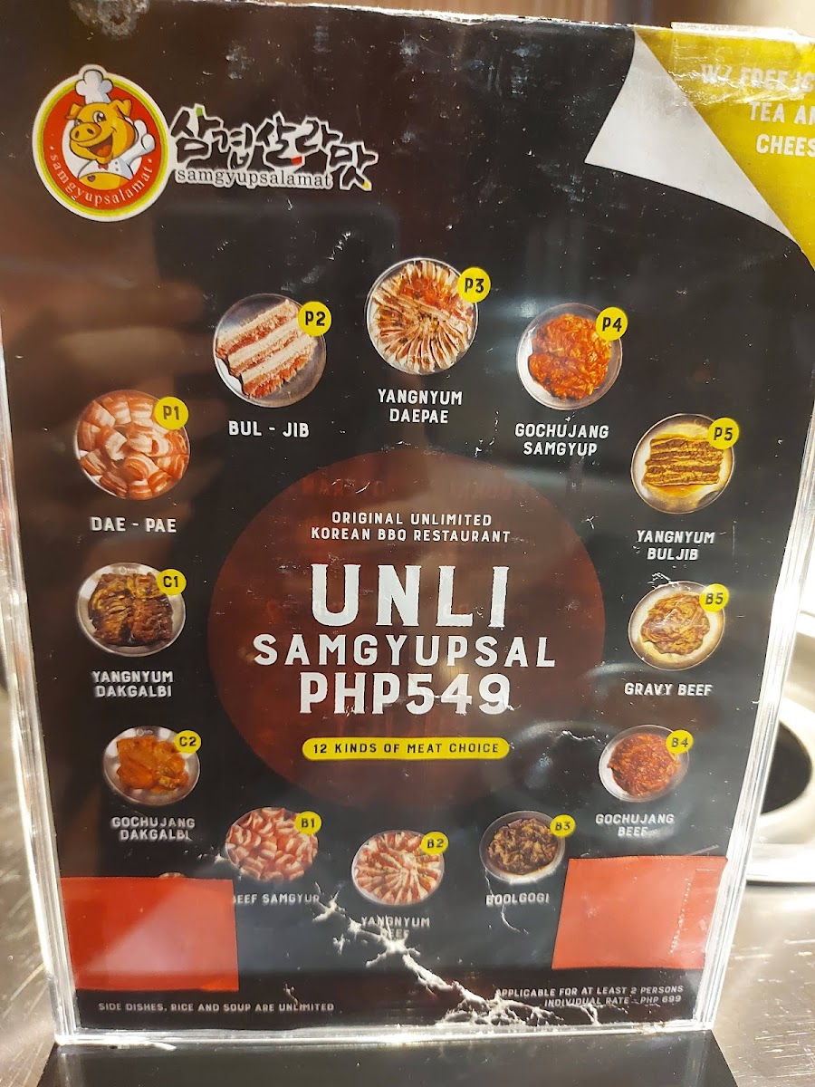 Samgyupsahl Restobar Menu Photo 5