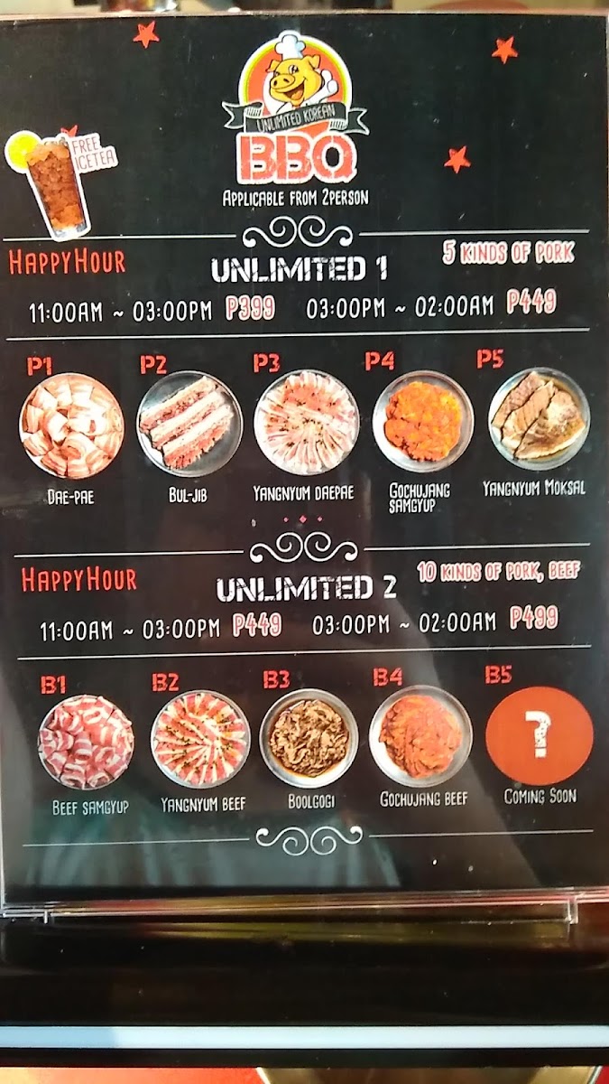 Samgyupsahl Restobar Menu Photo 6