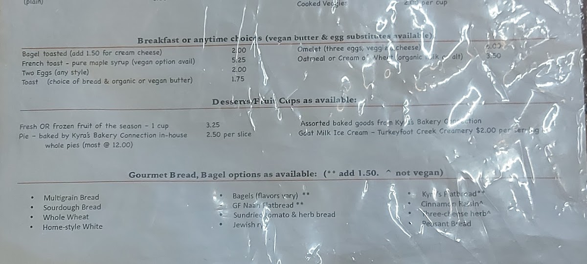 Seasons' Eatings Menu Photo 4