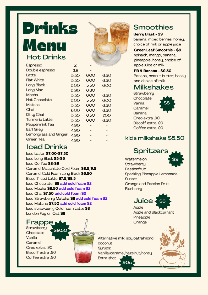 Side Street Cafe Menu Photo 1