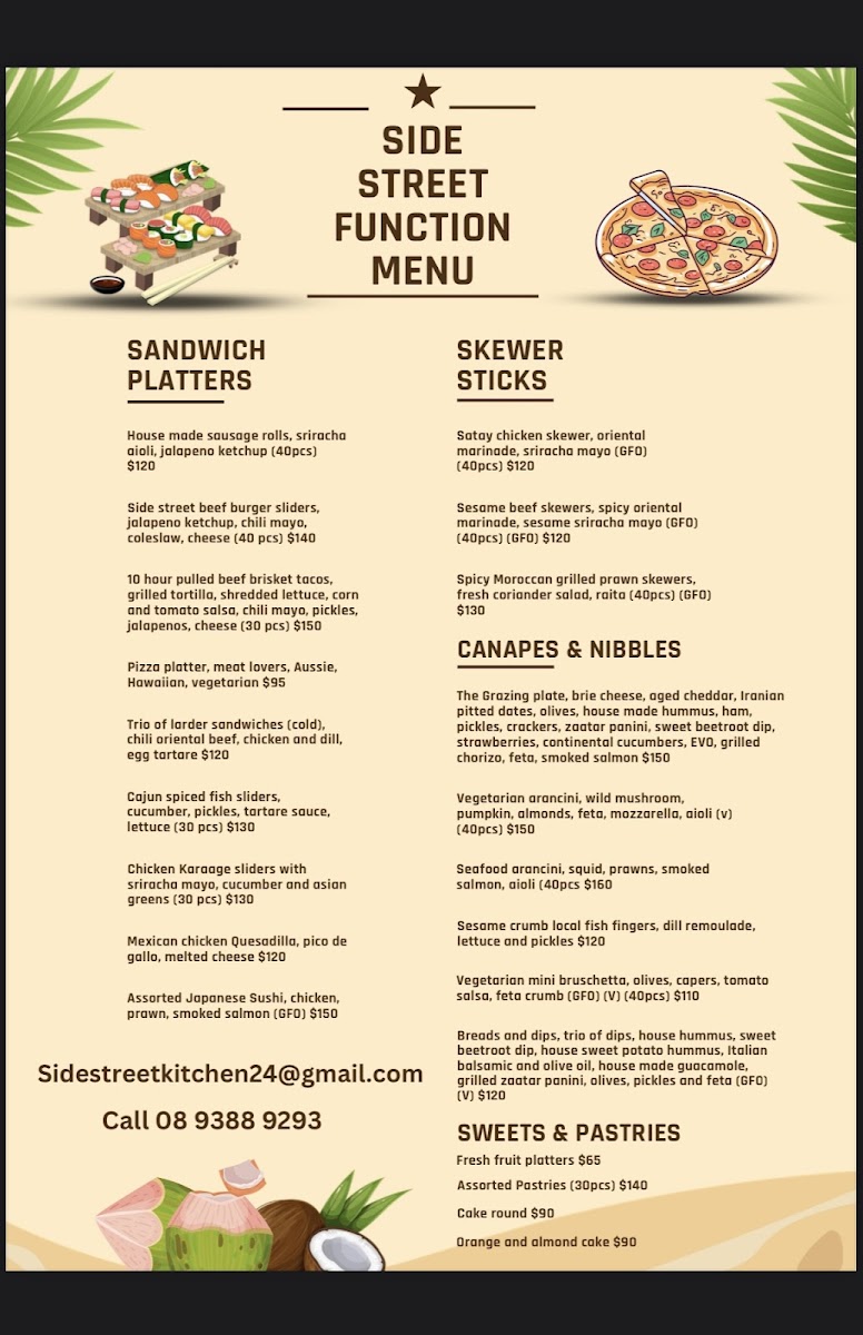 Side Street Cafe Menu Photo 4