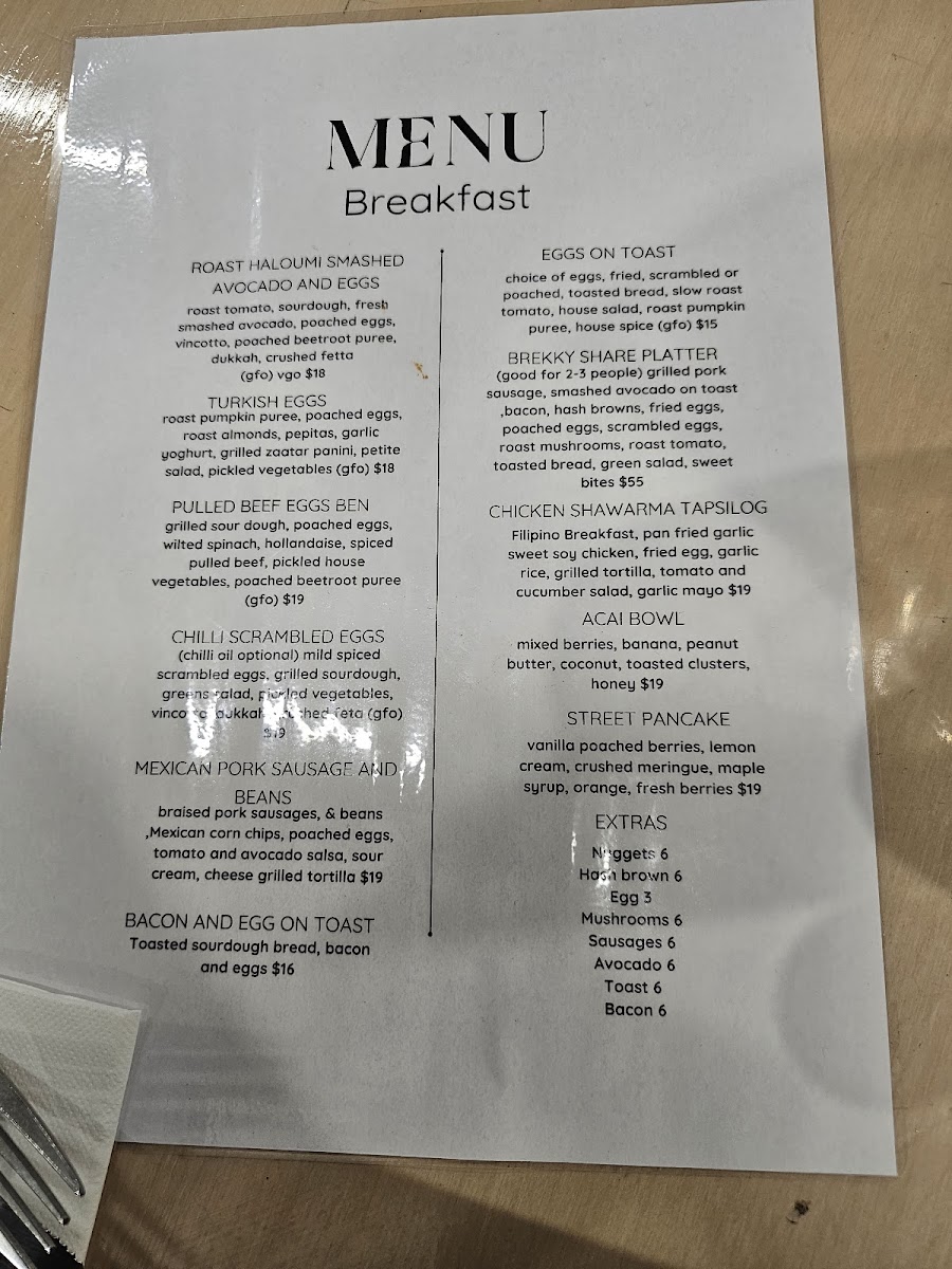 Side Street Cafe Menu Photo 8