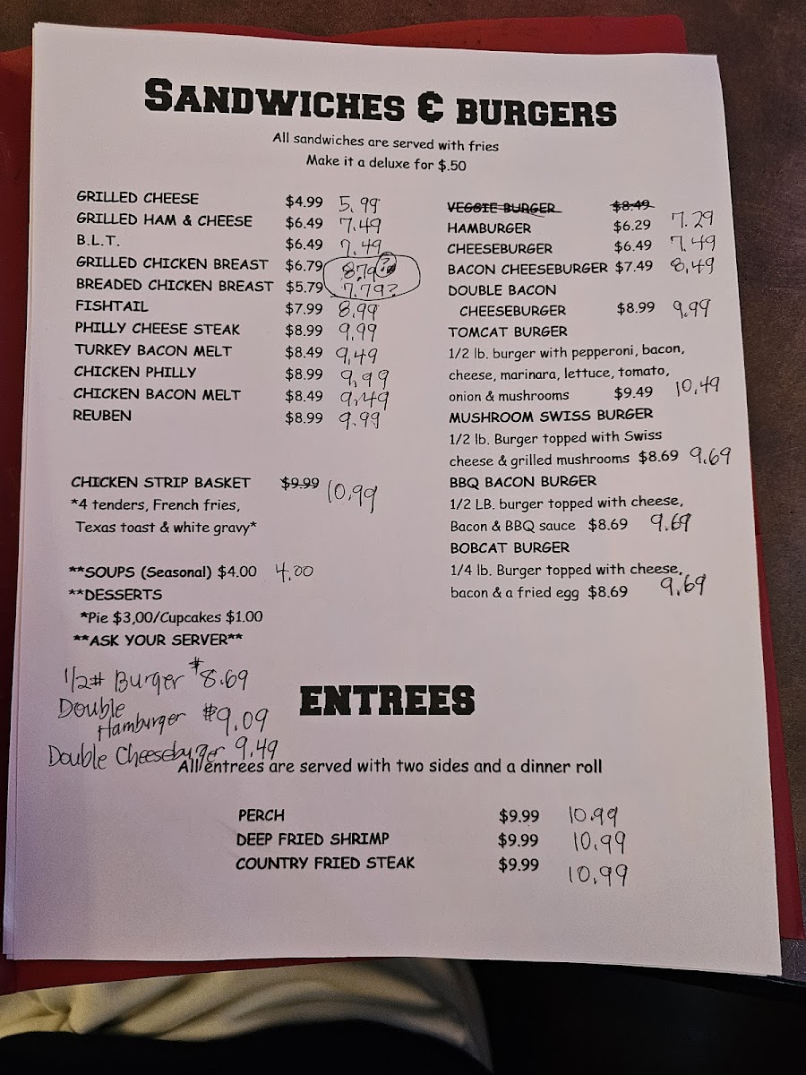 Sikorski’S Home Plate Menu Photo 1