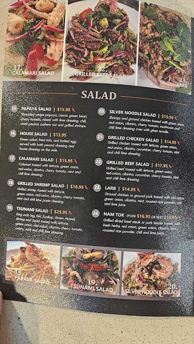 Silver Spoons Thai Bbq House Menu Photo 3