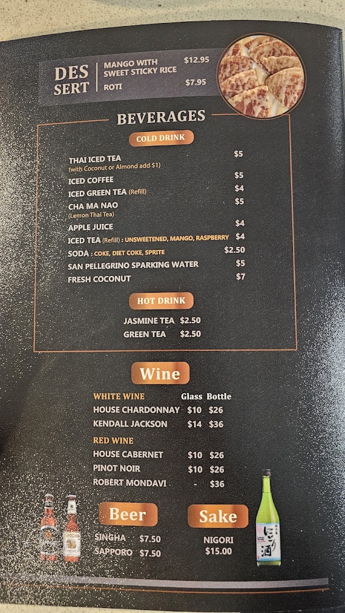 Silver Spoons Thai Bbq House Menu Photo 6