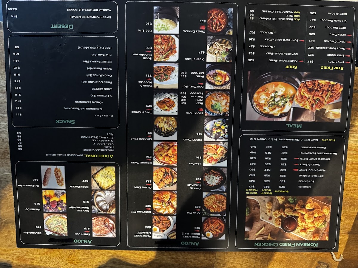 Sool Dunedin Menu Photo 4