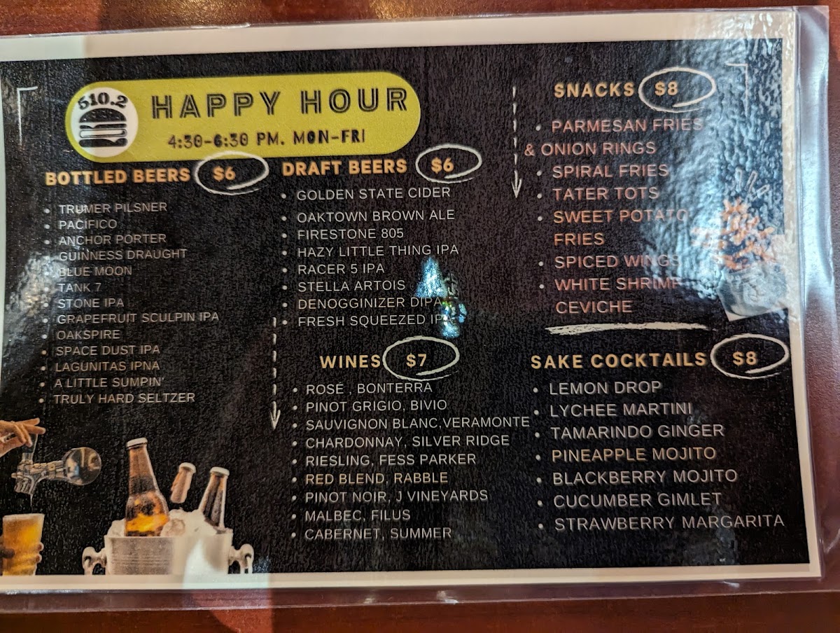 The Bureau 510 Menu Photo 2
