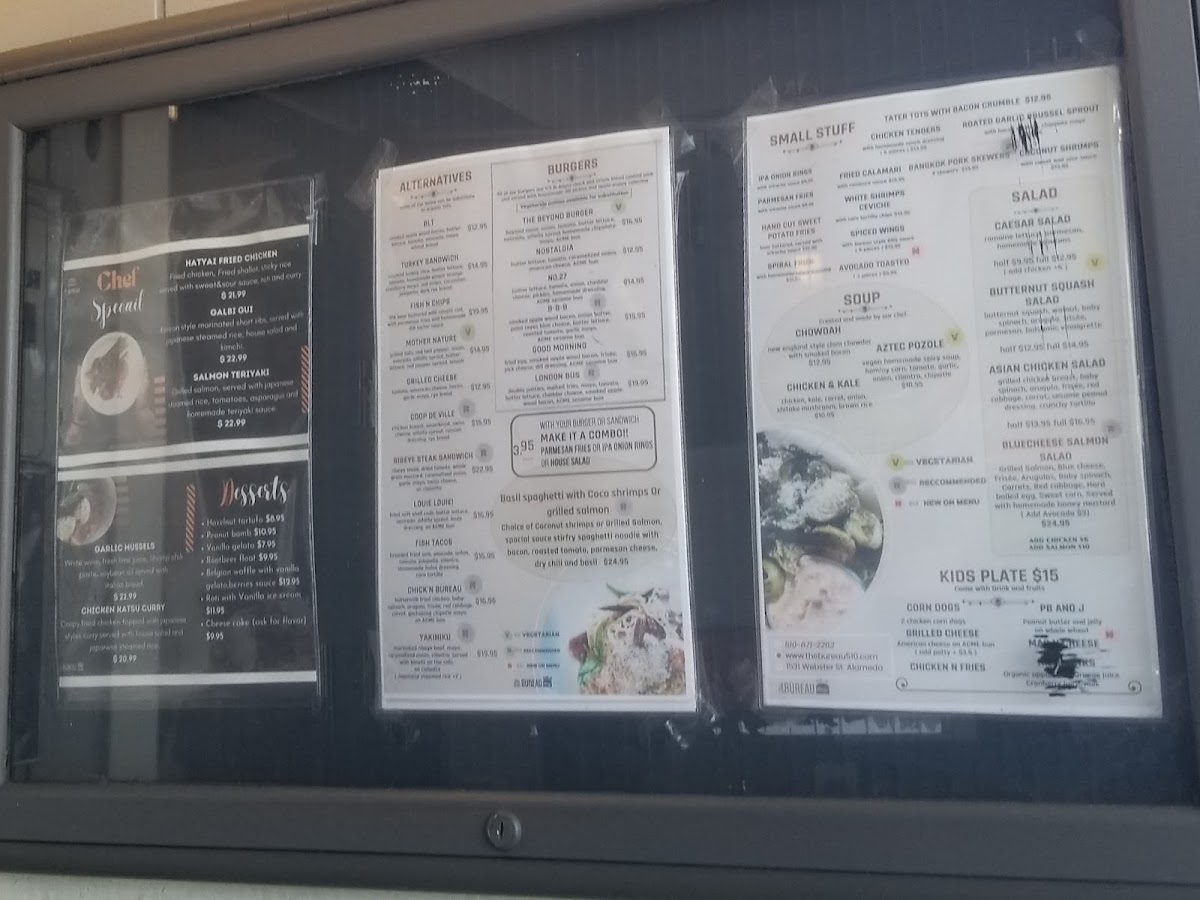 The Bureau 510 Menu Photo 4