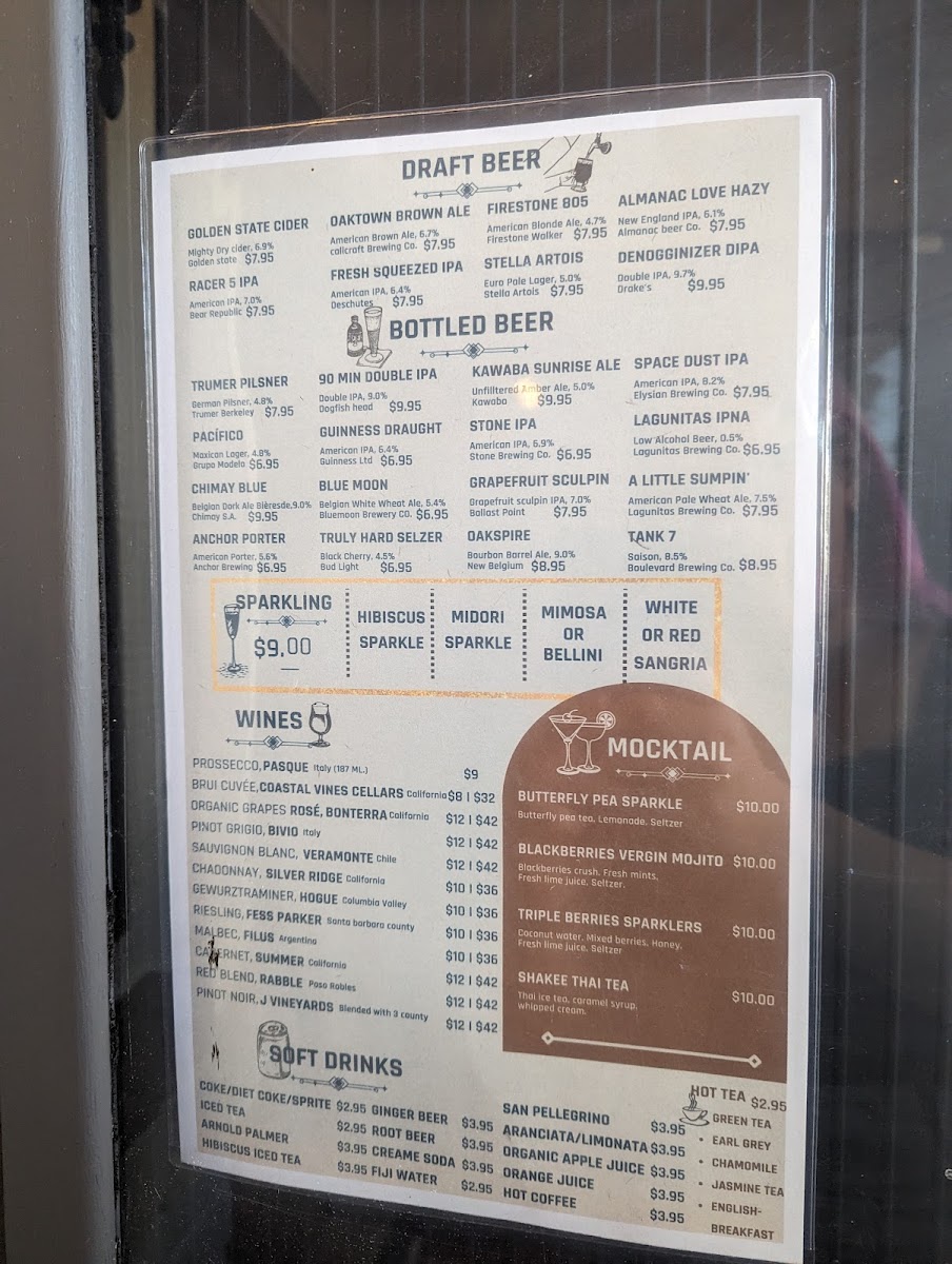 The Bureau 510 Menu Photo 5