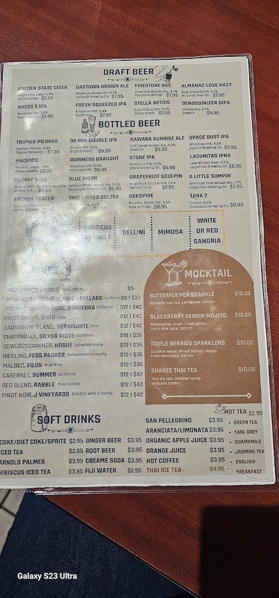 The Bureau 510 Menu Photo 6