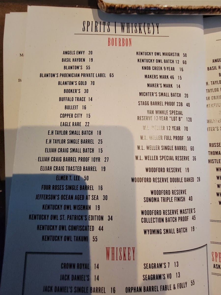 The Phoenician Tavern Menu Photo 7