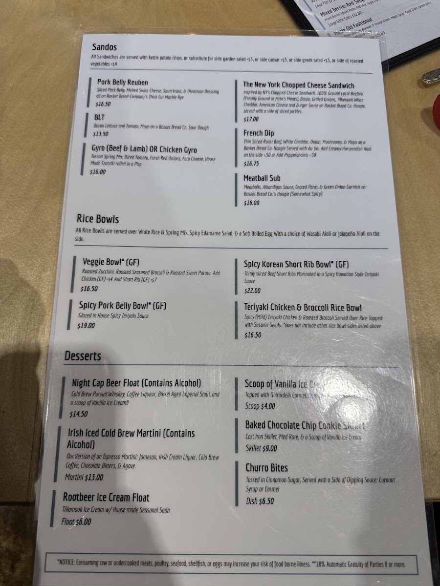The Taproom By Hellbent Brewing Menu Photo 6