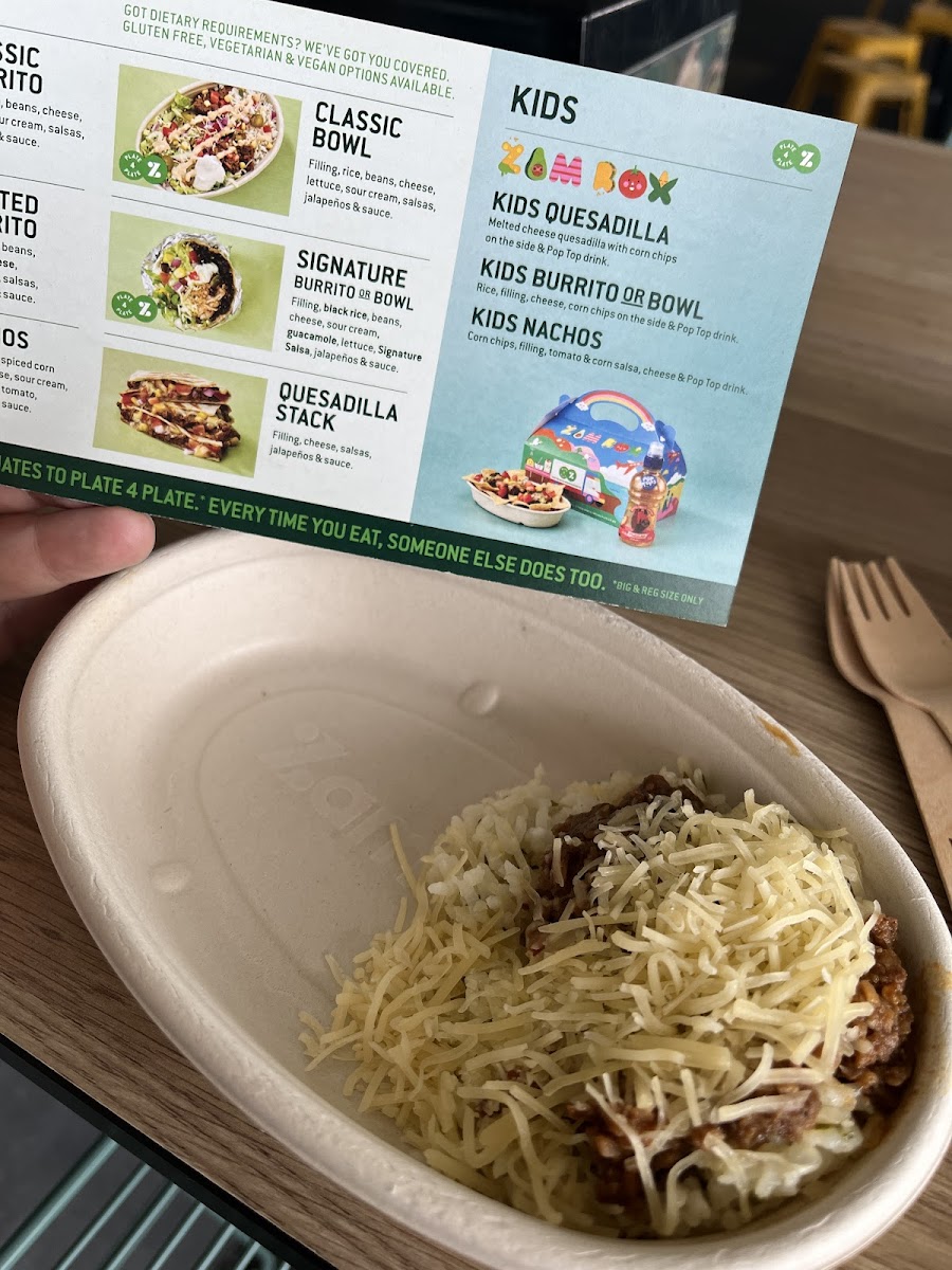 Zambrero Morayfield Menu Photo 2